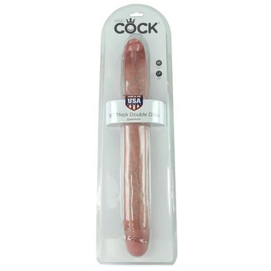 Двосторонній фалоімітатор King Cock 16 Thick Double Dildo купити в sex shop Sexy