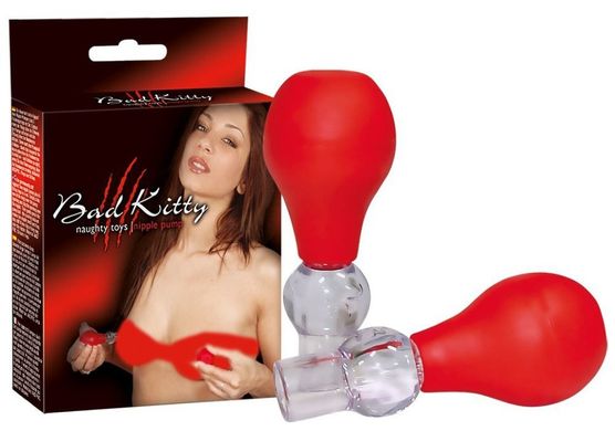 Вакуумні помпи для сосків Bad Kitty Nipple Pump купити в sex shop Sexy