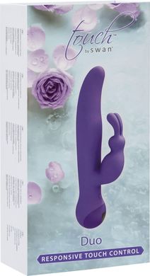 Вибратор с сенсорным управлением Touch by SWAN - Duo Purple купить в sex shop Sexy