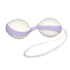 Вагинальные шарики Amor Gym Ball Duo White/Lila купить в sex shop Sexy