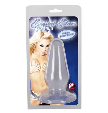 Большая пробка Chrystal Clear Big Plug купить в sex shop Sexy