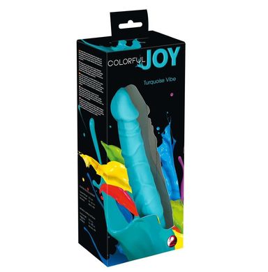 Реалістичний вібратор Corolful Joy Turquoise Vibe купити в sex shop Sexy