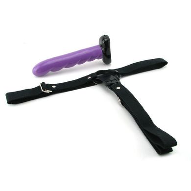 Страпон Fetish Fantasy Series Twist n' Shout Vibrating Strap-On Purple купить в sex shop Sexy