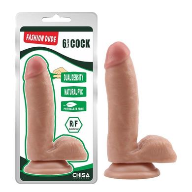Фалоімітатор Fashion Dude 6.7 Inch Cock Flesh купити в sex shop Sexy