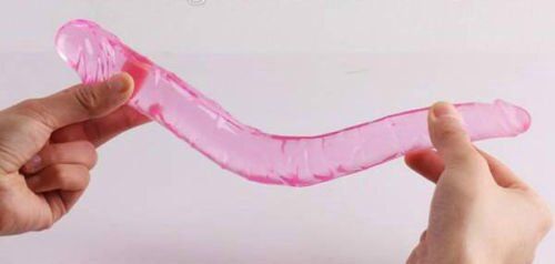 Двосторонній фалоімітатор Kinx Mini Double Dong Pink купити в sex shop Sexy