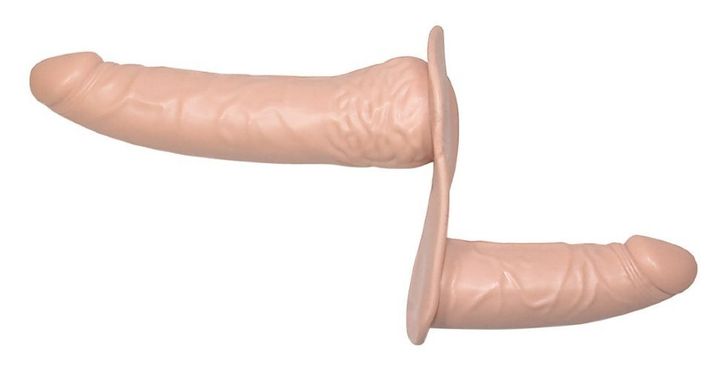 Подвійний страпон Double Dong Strap-On купити в sex shop Sexy