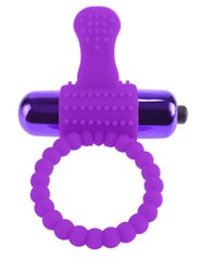 Ерекційне кільце Fantasy C-Ringz Vibrating Silicone Super Ring Purple купити в sex shop Sexy