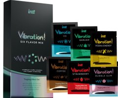 Набір пробників рідкого вібратора Intt Vibration Six Flavor Mix (12 по 5 мл) купити в sex shop Sexy