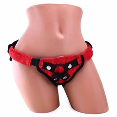 Трусики для страпона Sportsheets Lace Corsette Strap-on Red купить в sex shop Sexy