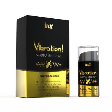 Жидкий вибратор Intt Vibration Vodka (15 мл) очень мощный купити в sex shop Sexy