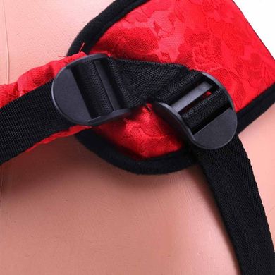 Трусики для страпона Sportsheets Lace Corsette Strap-on Red купить в sex shop Sexy