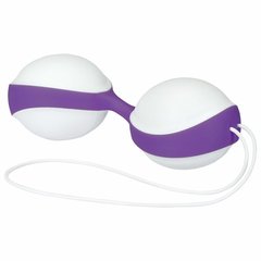 Вагинальные шарики Amor Gym Ball Duo White/Purple купить в sex shop Sexy