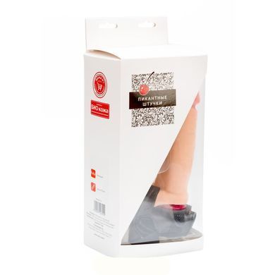 Страпон з фалосом з біокожі Пікантні Штучки 12,5 см. купити в sex shop Sexy