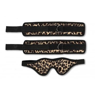 Леопардовый бондажный набор купить в sex shop Sexy