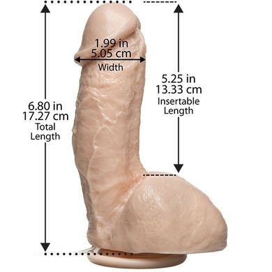 Фалоімітатор з еякуляцією The Amazing Squirting Realistic Cock Vanilla купити в sex shop Sexy