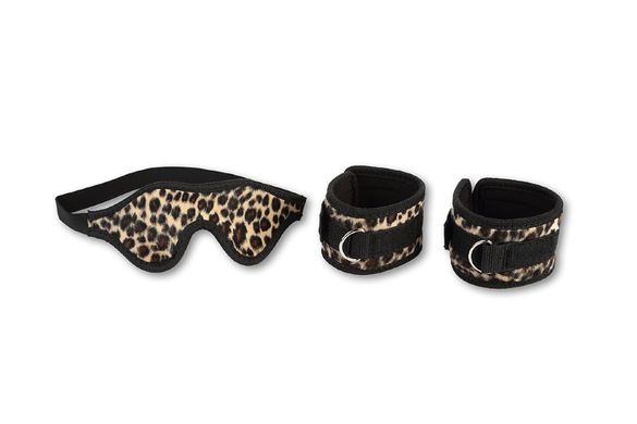 Леопардовый бондажный набор купить в sex shop Sexy