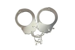 Металлические наручники Adrien Lastic Handcuffs Metallic купить в sex shop Sexy