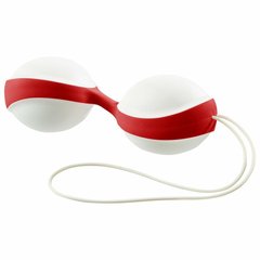 Вагинальные шарики Amor Gym Ball Duo White/Red купить в sex shop Sexy