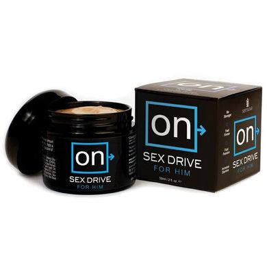 Крем для повышения либидо у мужчин Sensuva ON Sex Drive for Him (50 мл) купити в sex shop Sexy