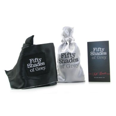 Бондажная стрічка Fifty Shades of Grey Soft Limits Deluxe Wrist Tie купити в sex shop Sexy