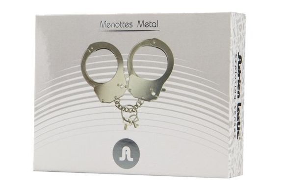 Металлические наручники Adrien Lastic Handcuffs Metallic купить в sex shop Sexy