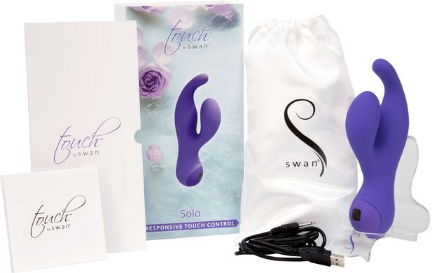 Вибратор с сенсорным управлением Touch by SWAN - Solo Purple купити в sex shop Sexy