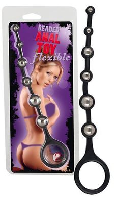 Анальная цепочка Bendable Silicone Beads купить в sex shop Sexy