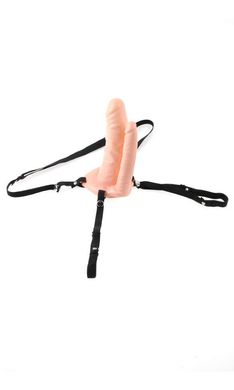 Порожній страпон Fetish Fantasy Series 6 Double Penetrator Hollow Strap-On Flesh купити в sex shop Sexy