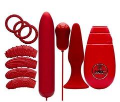 Набір секс іграшок Flirty Kit Set Red купити в sex shop Sexy
