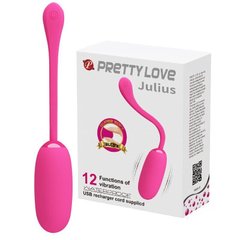ПЕРЕЗАРЯЖАЕМОЕ ВИБРОЯЙЦО Pretty Love JULIUS купить в sex shop Sexy