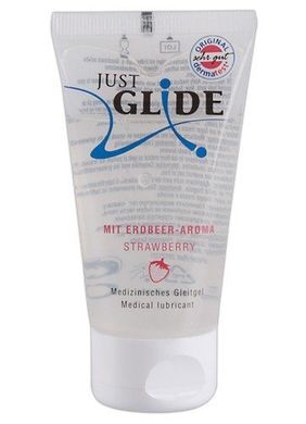 Лубрикант на водній основі Just Glide Erdbeere 50 мл купити в sex shop Sexy