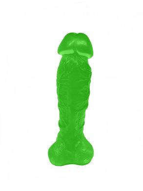 Крафтовое мыло-член с присоской Чистый Кайф Green size XL купить в sex shop Sexy