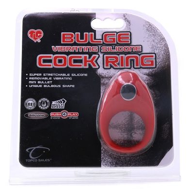 Эрекционное виброкольцо Buldge Vibrating Silicone Cock Ring купить в sex shop Sexy