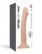 Трехслойный фаллоимитатор Strap-On-Me Dual Density Dildo Flesh M купить в секс шоп Sexy
