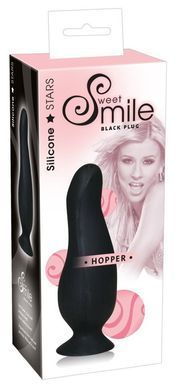 Анальная пробка Smile Hopper Plug Black купить в sex shop Sexy