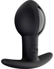 Анальная пробка с шариком B Balls Uno Fun Factory Черный/Серый купить в sex shop Sexy