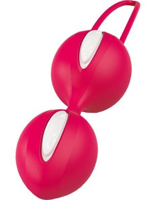 Вагінальні кульки Smartballs Duo Fun Factory Рожевий / Білий купити в sex shop Sexy
