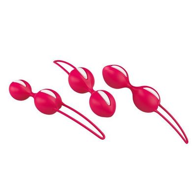 Вагінальні кульки Smartballs Duo Fun Factory Рожевий / Білий купити в sex shop Sexy