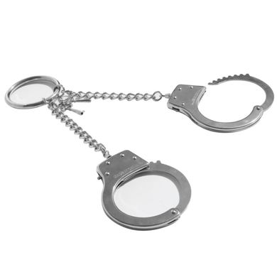 Металлические наручники Sex and Mischief Ring Metal Handcuffs купить в sex shop Sexy
