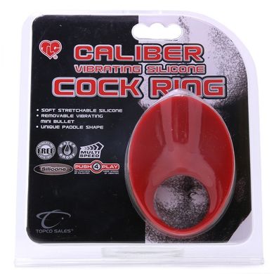 Ерекційне віброкільце Caliber Vibrating Silicone Cock Ring купити в sex shop Sexy