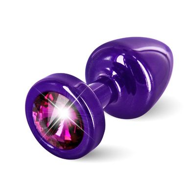 Анальна пробка Diogol Anni Round Purple Рубін купити в sex shop Sexy