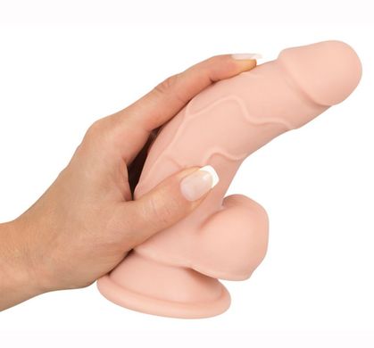 Реалистичный фаллоимитатор Nature Skin Dildo with Suction Cup купить в sex shop Sexy
