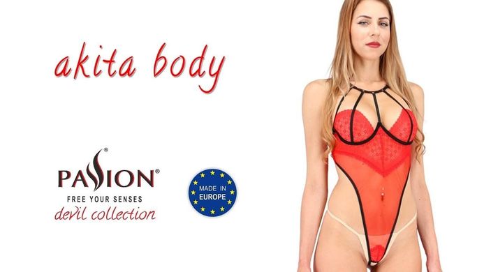 AKITA BODY red L/XL - Passion Exclusive купить в sex shop Sexy
