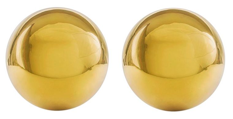 Металлические вагинальные шарики Ben Wa Love Balls Gold купить в sex shop Sexy