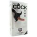 Страпон King Cock Strap-On Harness 6 Cock Flesh купити в секс шоп Sexy