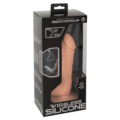 Реалістичний вібратор з бездротовим ДУ Wireless Silicone 7 Inch купити в sex shop Sexy