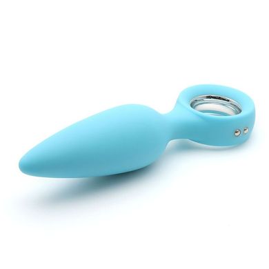 Анальна вібропробка KissToy Orville Blue, діаметр 30мм купити в sex shop Sexy