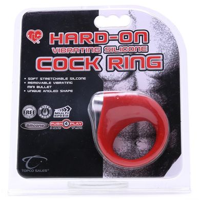 Ерекційне віброкільце Hard-on Vibrating Silicone Cock Ring купити в sex shop Sexy