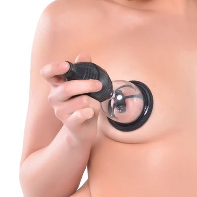 Вибро-помпы на соски Vibr Nipple Pleasure Cups Black купить в sex shop Sexy