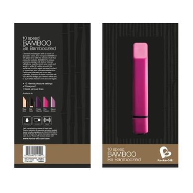 Вибратор Rocks Off Bamboo Mauve Amore купить в sex shop Sexy